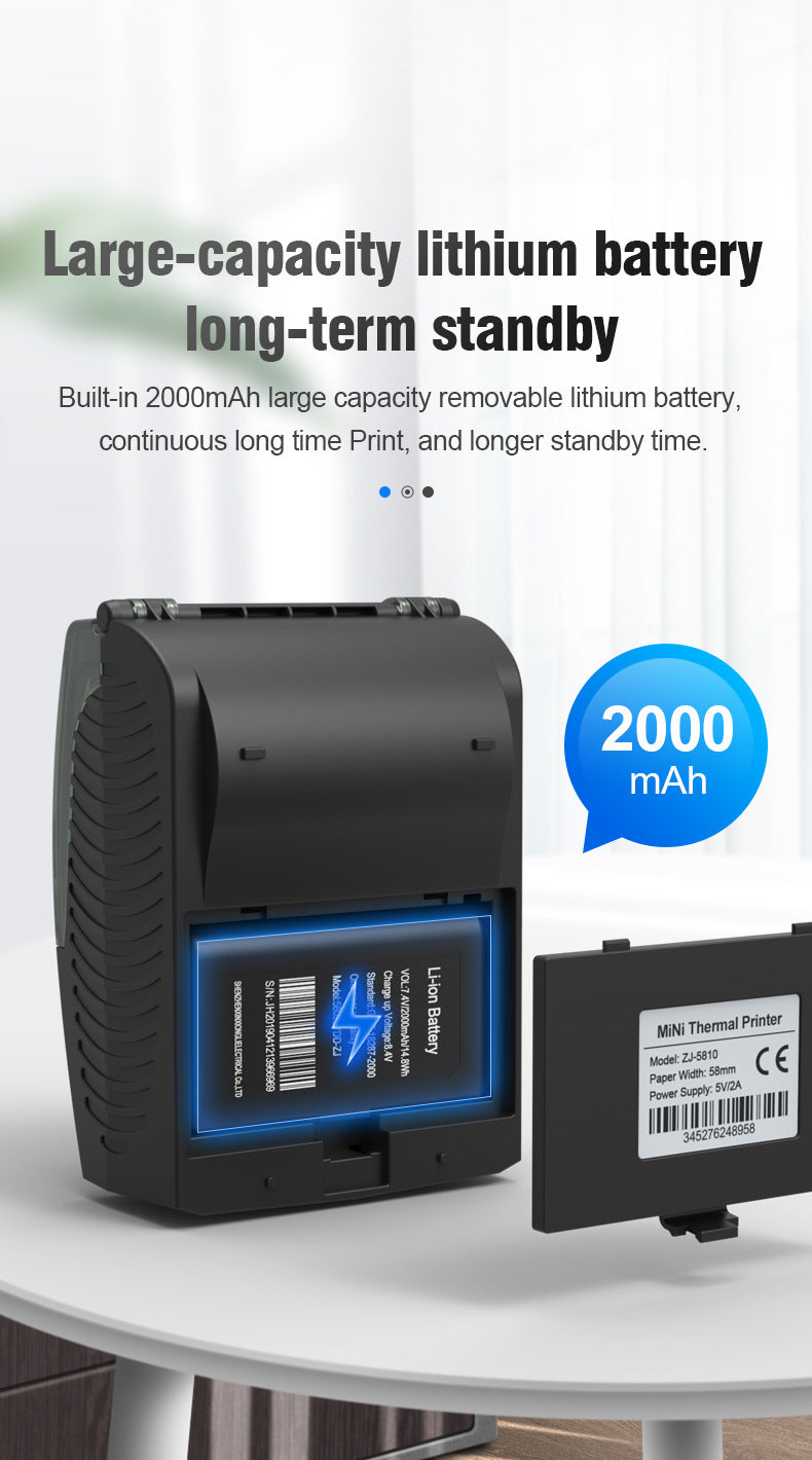 Portable Receipt Printer