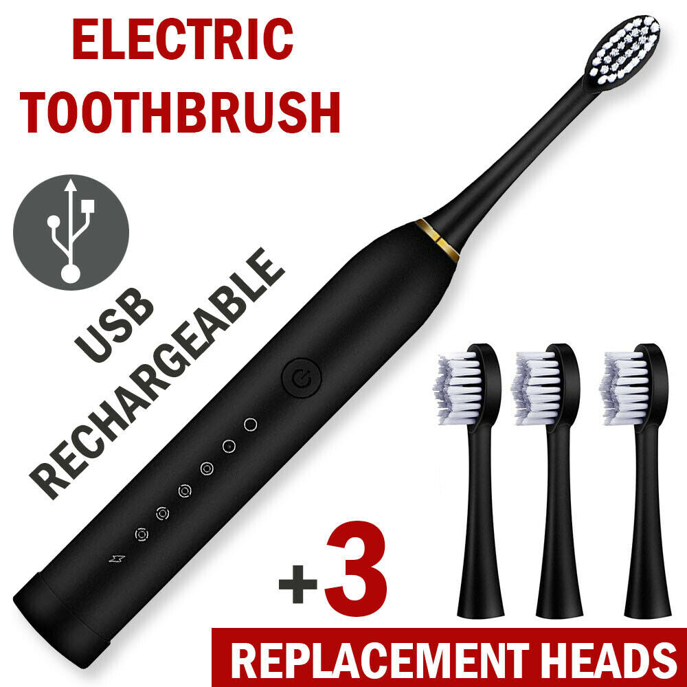 Rechargeable Electric Toothbrush Heads Brush Toothbrushes For Adults And Kids