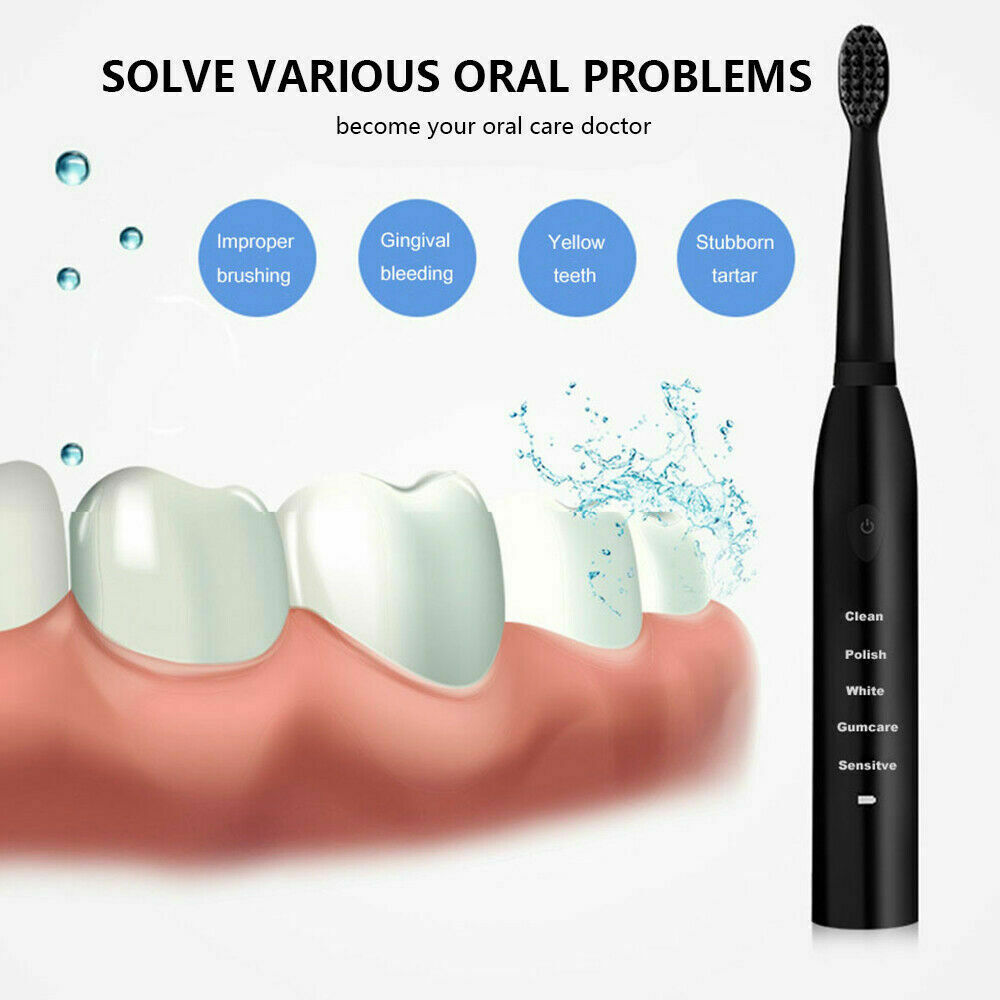 Rechargeable Electric Toothbrush Heads Brush Toothbrushes For Adults And Kids