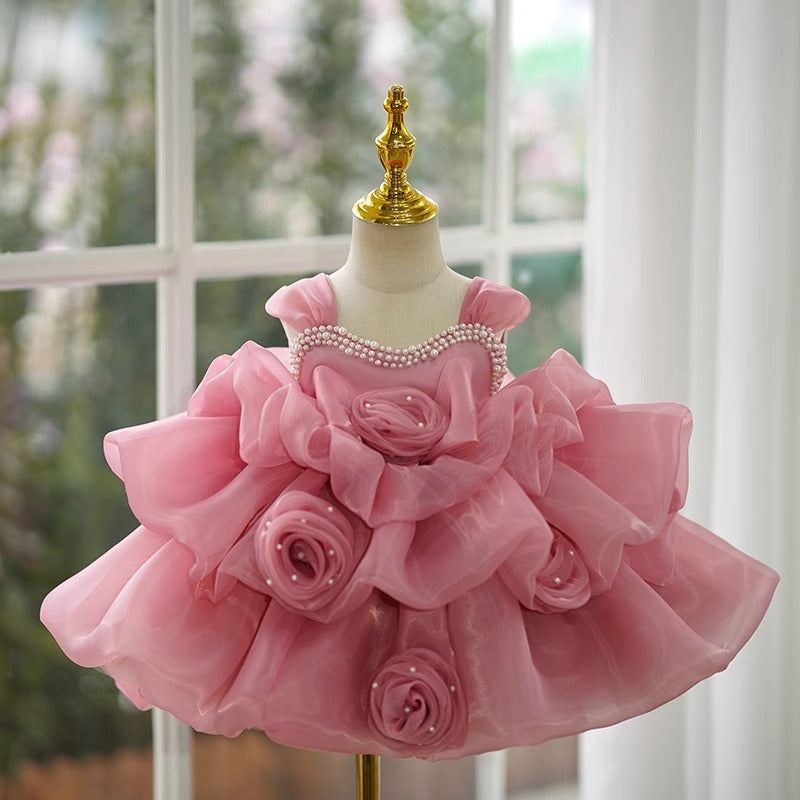 Children's Evening Dress Flower for Girl