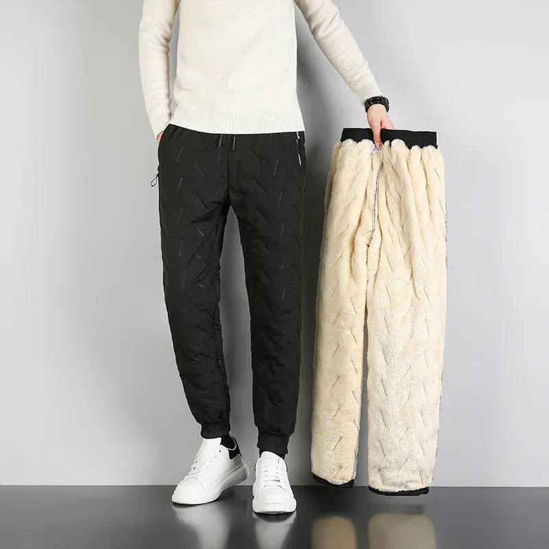 Winter Lambswool Warme Casual Broek Fitness Spork Leding.