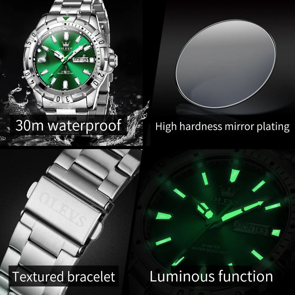 OLEVS 5560 Original Diving Series Quartz Watch for Men