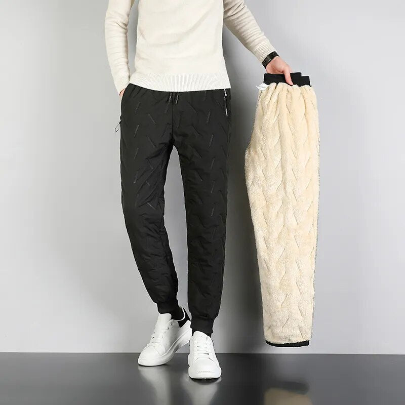 Winter Lambswool Warme Casual Broek Fitness Spork Leding.
