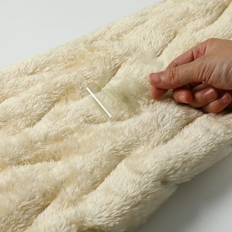 Winter Lambswool Warme Casual Broek Fitness Spork Leding.