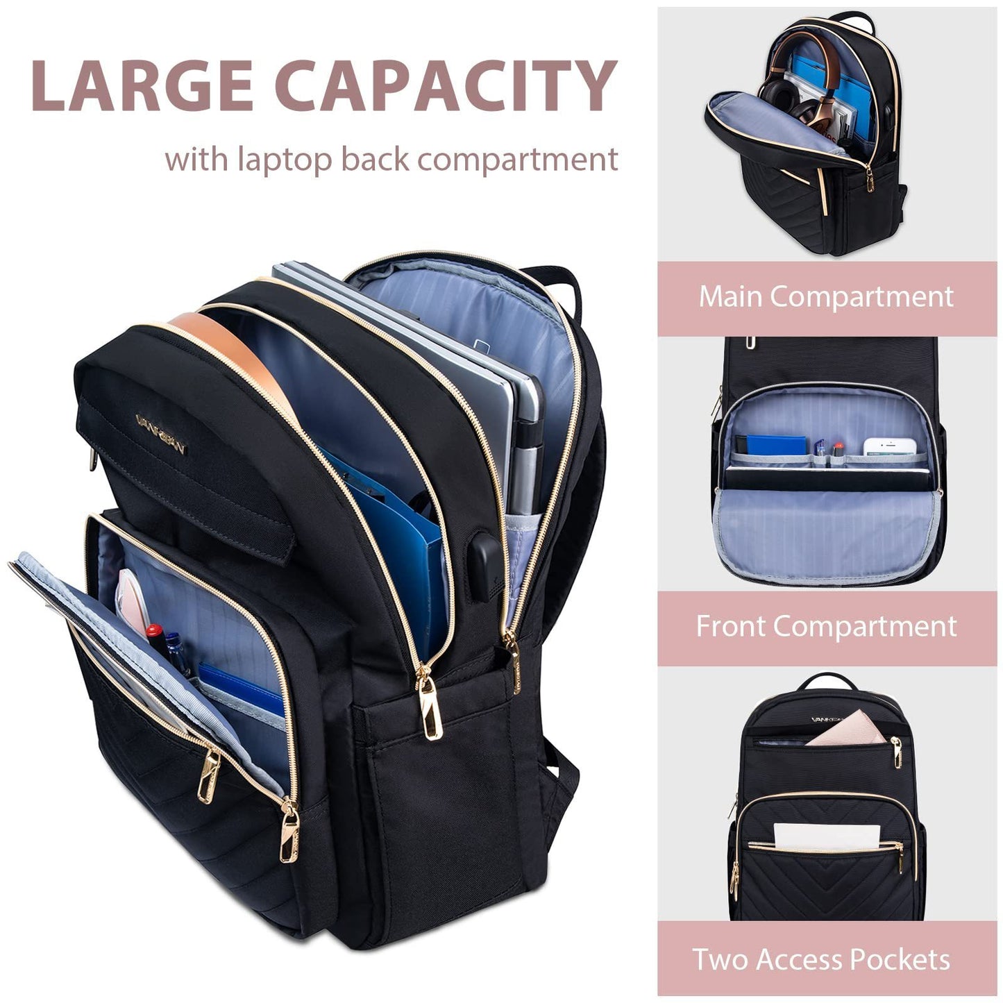 Business, Student Backpack Large Capacity