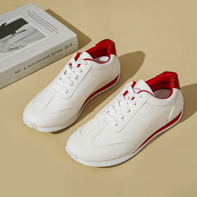 Autumn Casual Sports Trendy White Shoes For Women