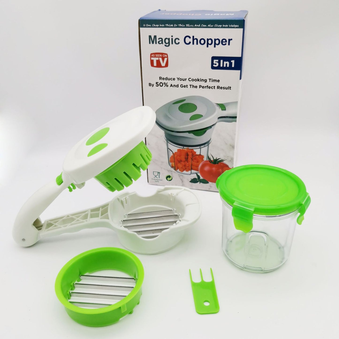 Kitchen Press Type Multifunctional Vegetable Cutter