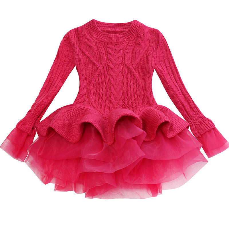 Classy Warm Toddler Girl Dress