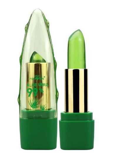 Aloe Vera Gel Lipstick Color Gloss Moisturizer Anti-Drying