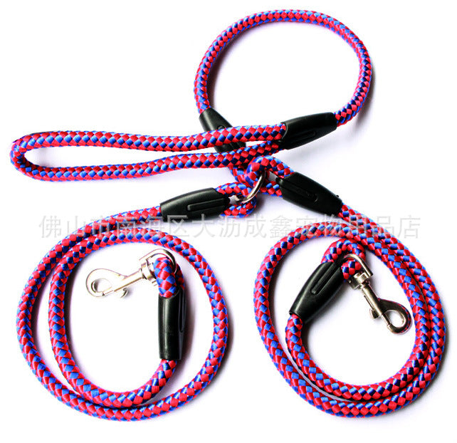 Double-Ended Traction Rope for Walking the Dog Hand-Double-Ended