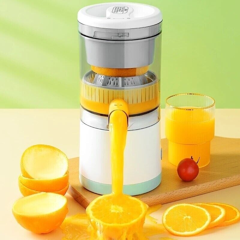 Electric Fruit Juicer Squeezer - Portable Wireless Machine For Orange Lemon USA