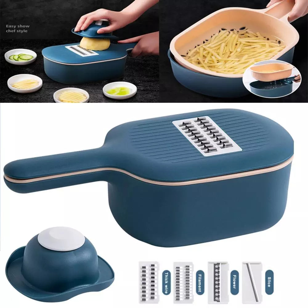 Vegetable Cutter Kitchen Accessories Fruit, Potato Peeler, Carrot, Cheese Grater and Vegetable