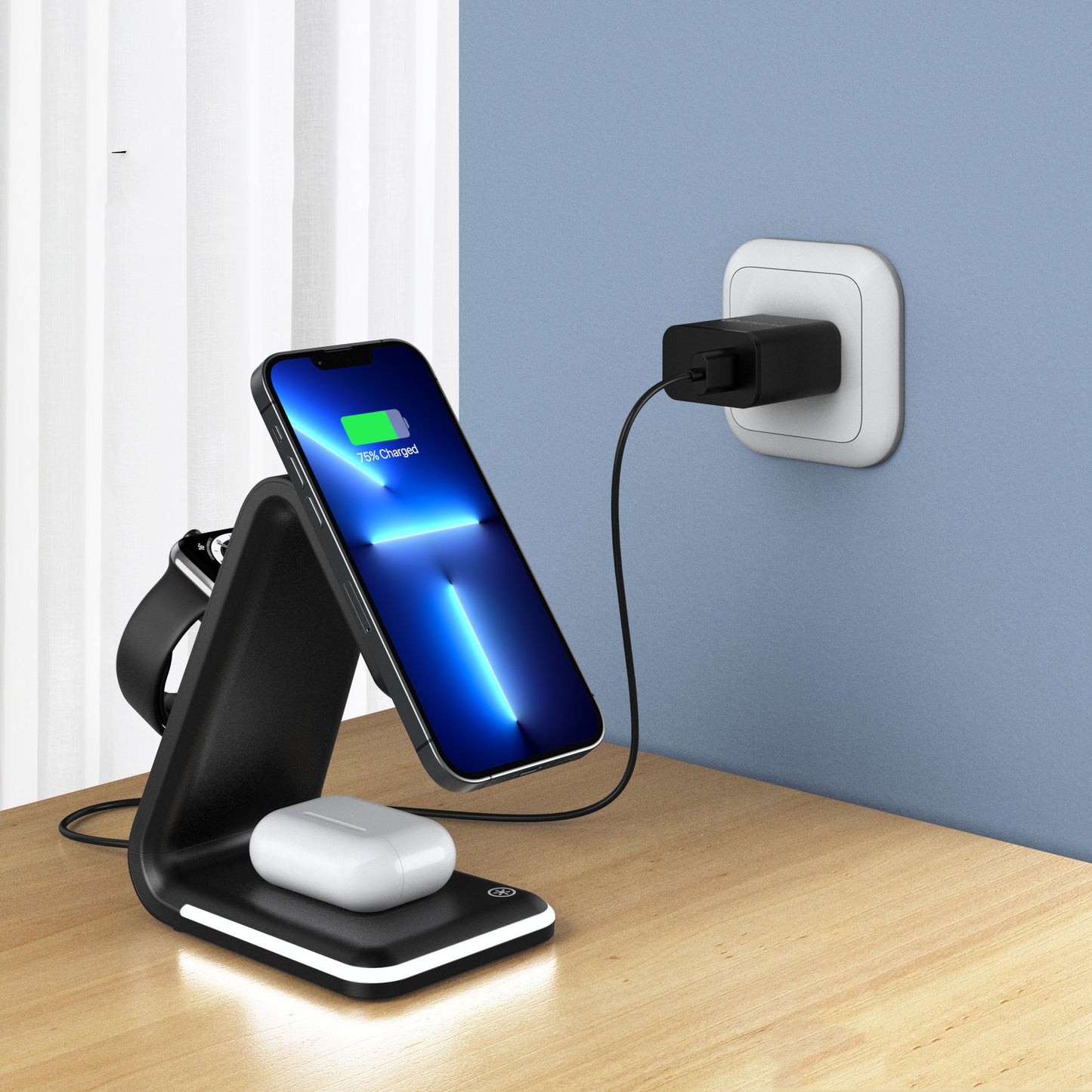 Magnetic Three-in-one Wireless Charger