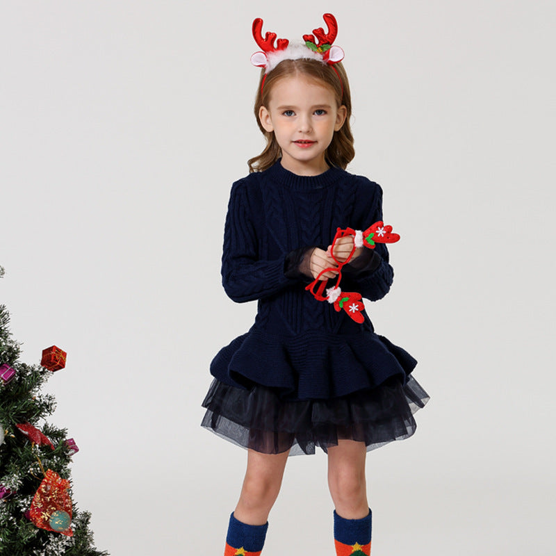 Classy Warm Toddler Girl Dress