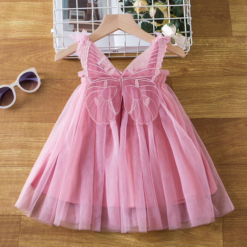 Children's Mesh Fairy Fashionable Skirt