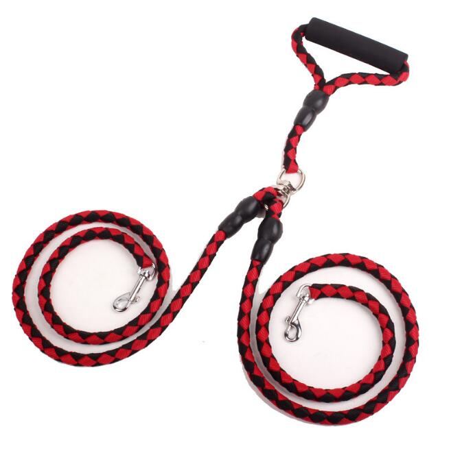 Double-Ended Traction Rope for Walking the Dog Hand-Double-Ended