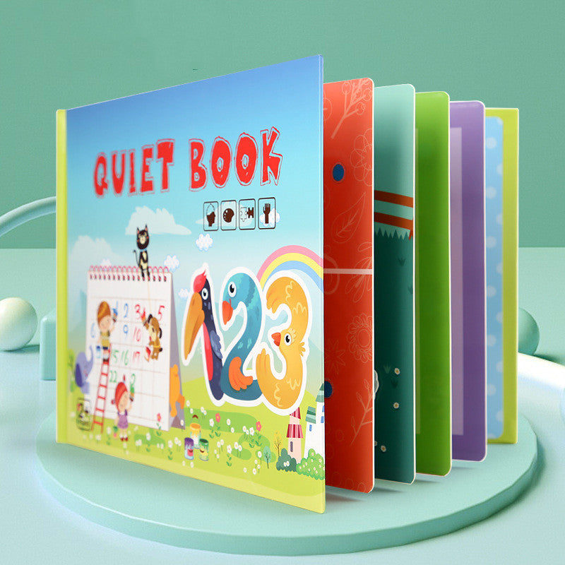 Children's Enlightenment Stickers Quiet Kindergarten Book Educational Toys