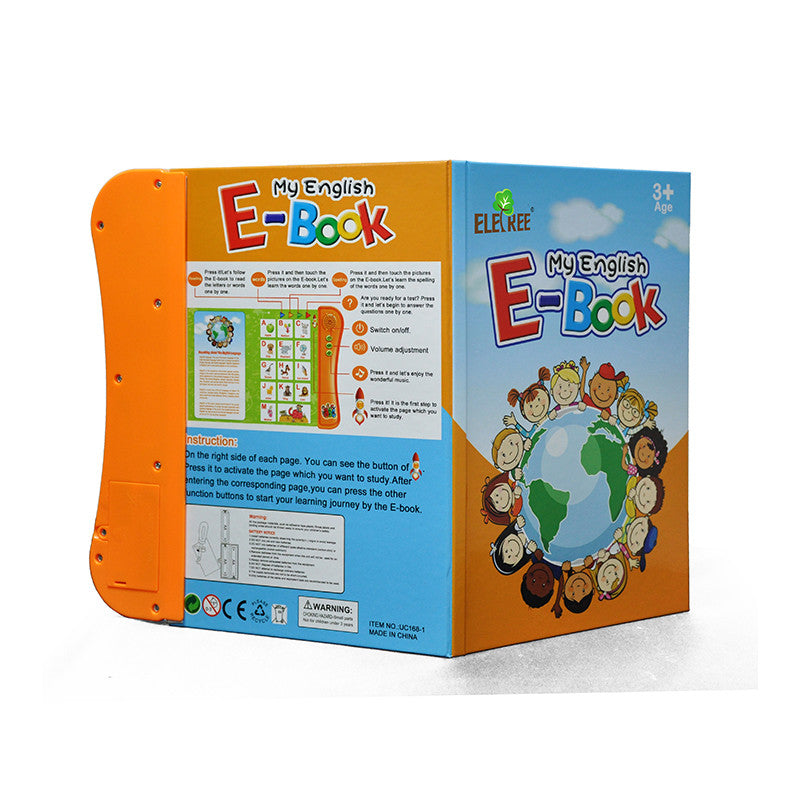 English Touch Point Reading E-book Wall Chart Early Education Toys