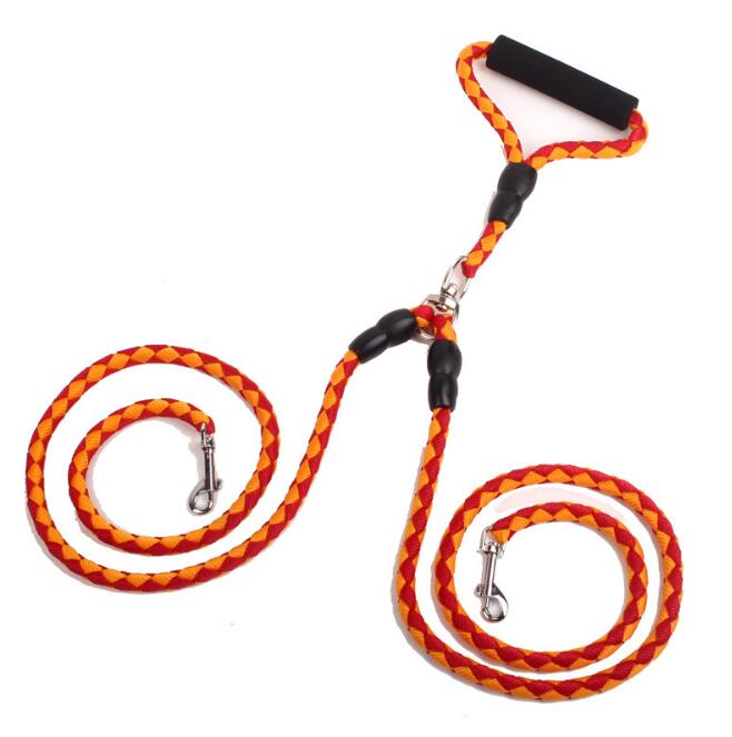 Double-Ended Traction Rope for Walking the Dog Hand-Double-Ended