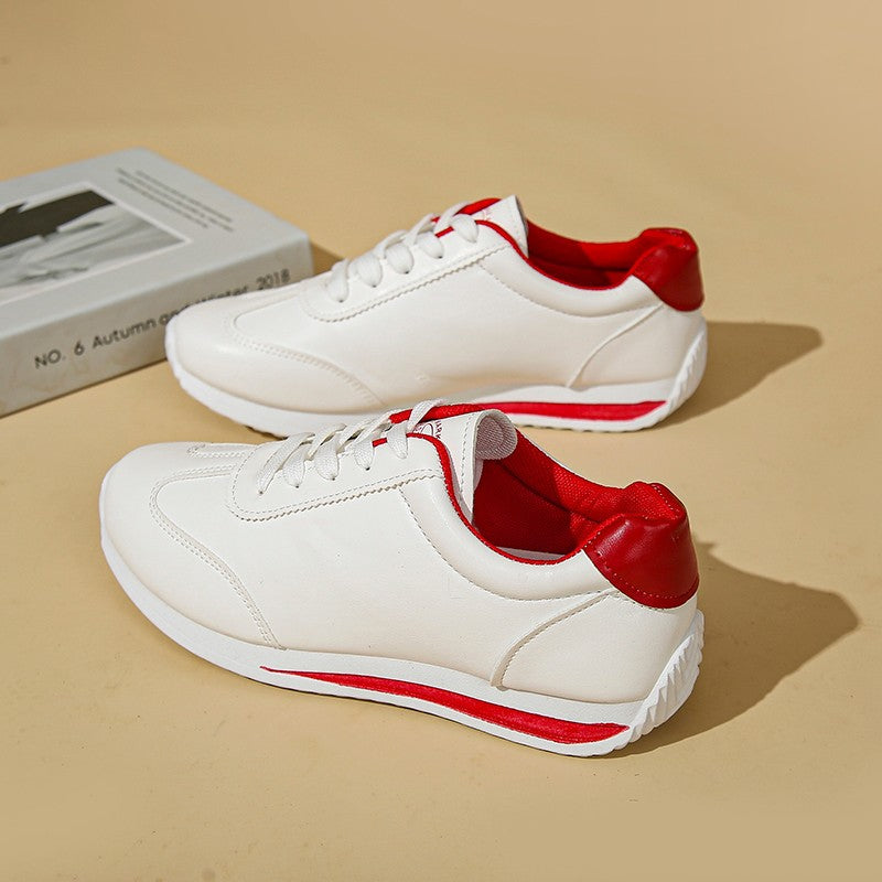 Autumn Casual Sports Trendy White Shoes For Women