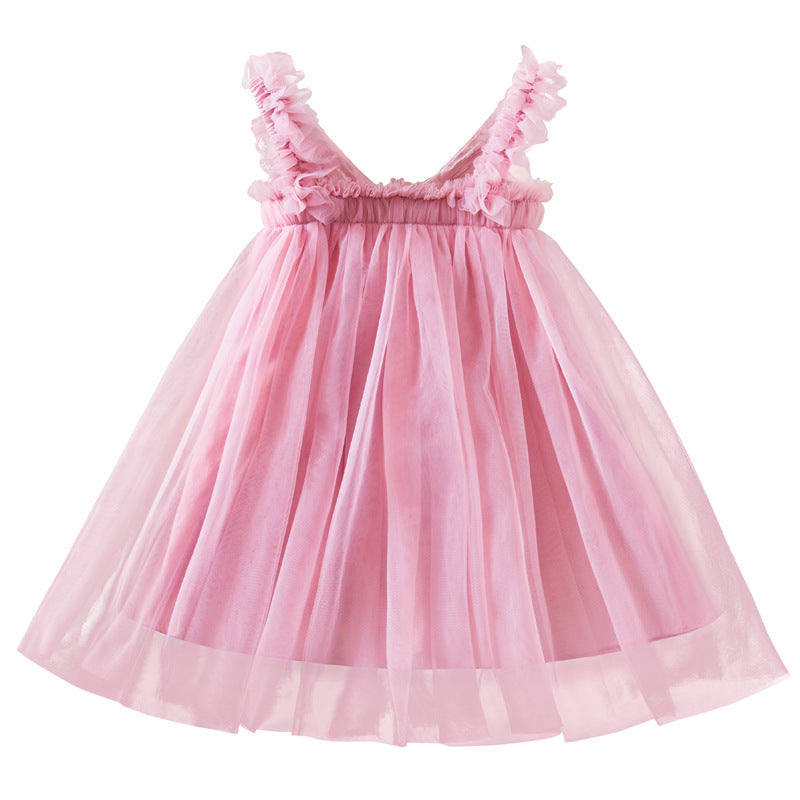 Children's Mesh Fairy Fashionable Skirt