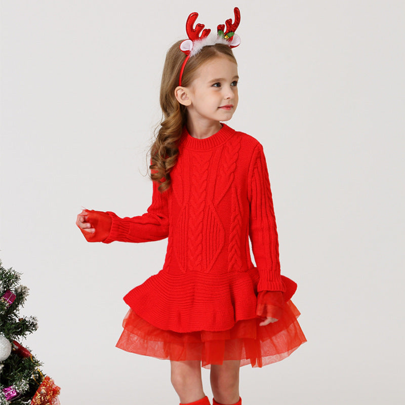 Classy Warm Toddler Girl Dress