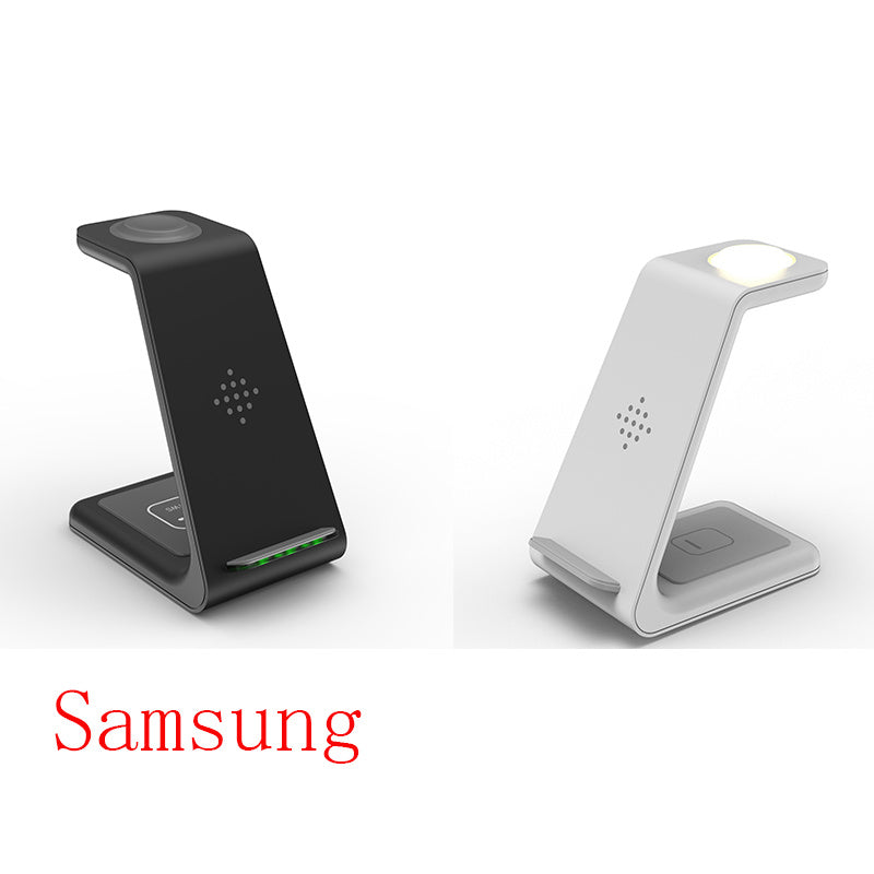 3 In 1 Fast Charging Station Wireless Charger Stand Wireless Quick Charge Dock for Phone Holder