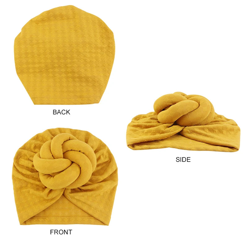 New African Turban for Women Large Flower Stretch Turban Headwrap Beanie