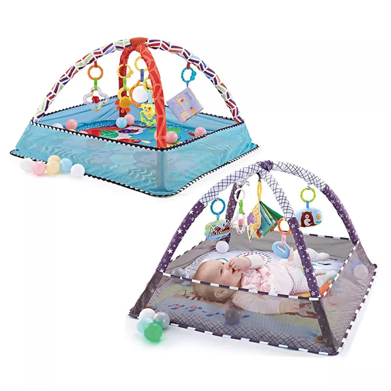 Baby Fitness Frame Crawling Game Blanket Multifunctional Educational