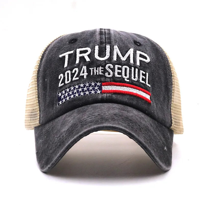 Hot Trump 2024 American Presidential Hat Make America Great Again