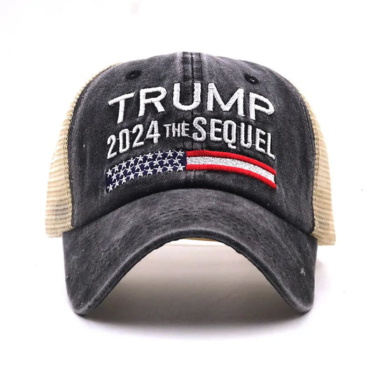 Hot Trump 2024 American Presidential Hat Make America Great Again