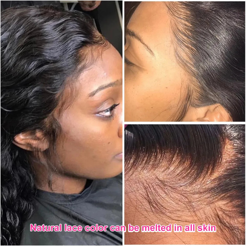 Nice light Deep Wave wig Lace Front Wet and Wavy