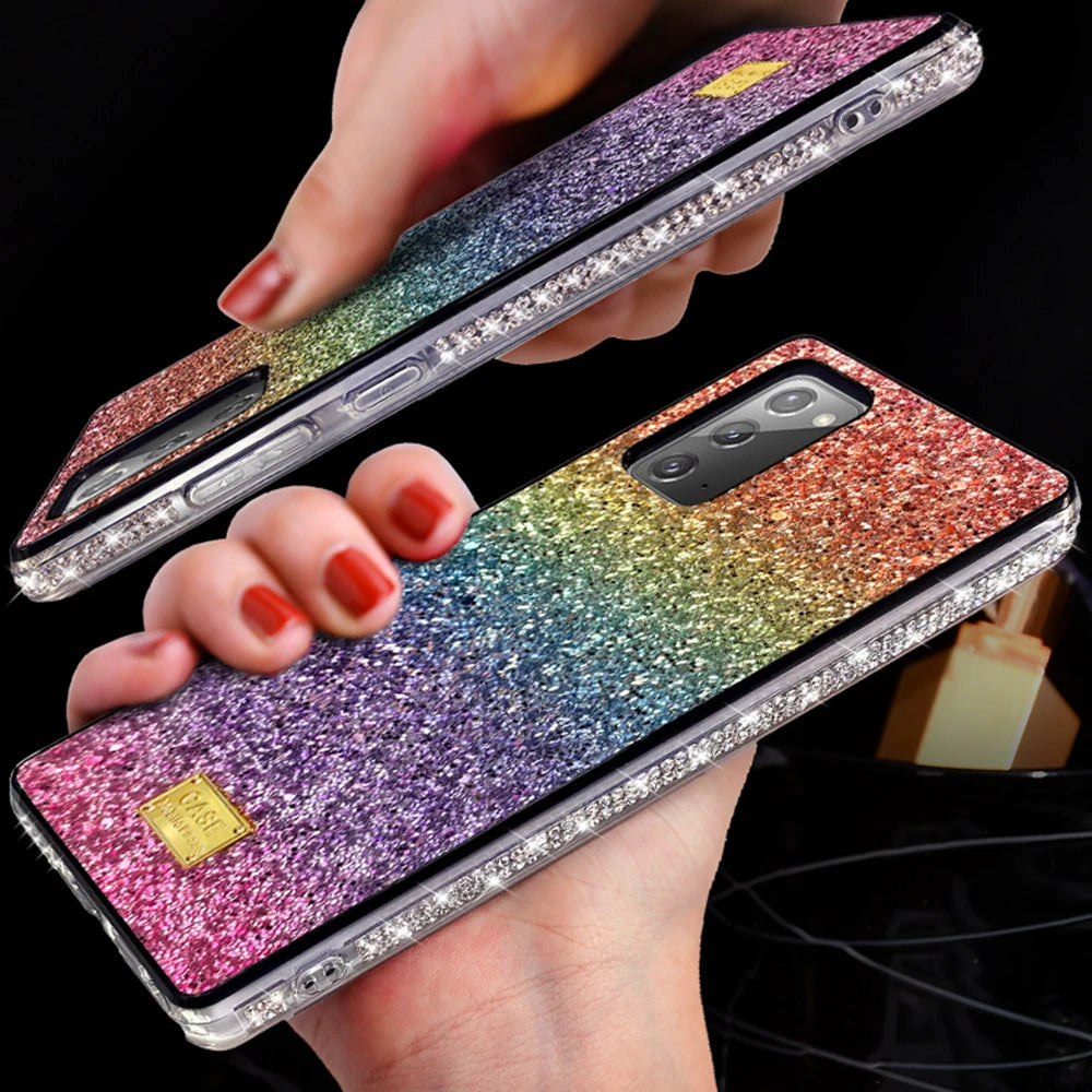 Luxury Bling Diamond Phone Case For Samsung Galaxy S22 S20 FE S10 S21 Plus