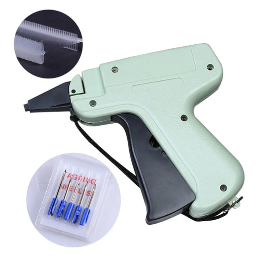 Clothing price tags gun with barbs for clotes label gun with imported fine knife needle for paper price list