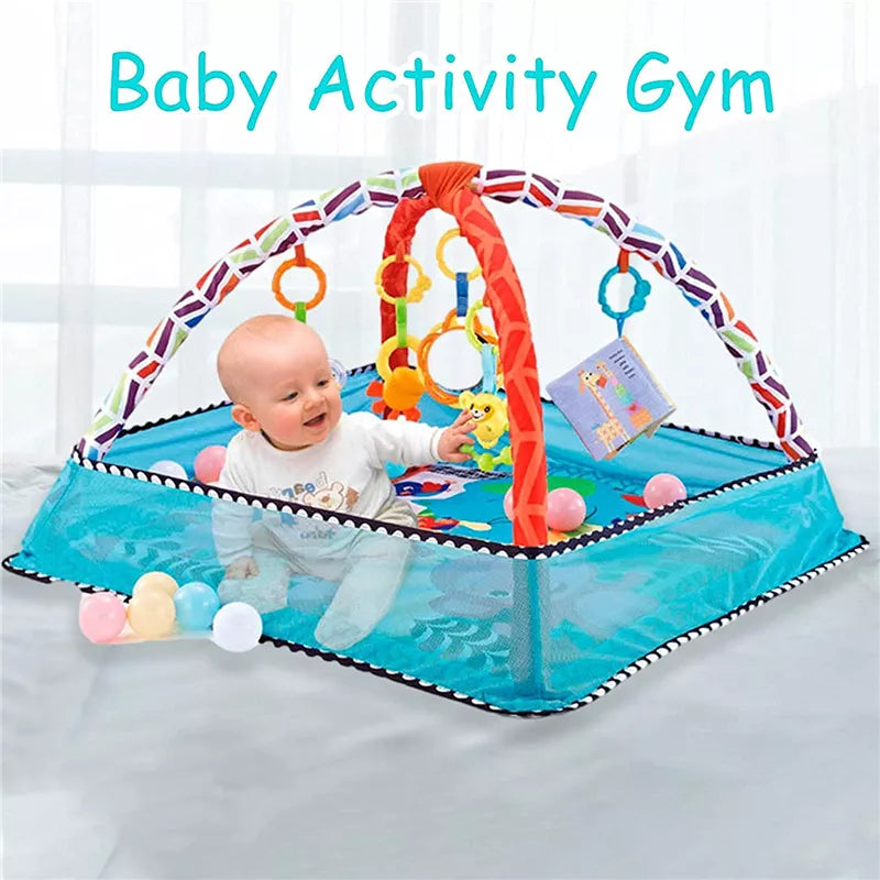 Baby Fitness Frame Crawling Game Blanket Multifunctional Educational