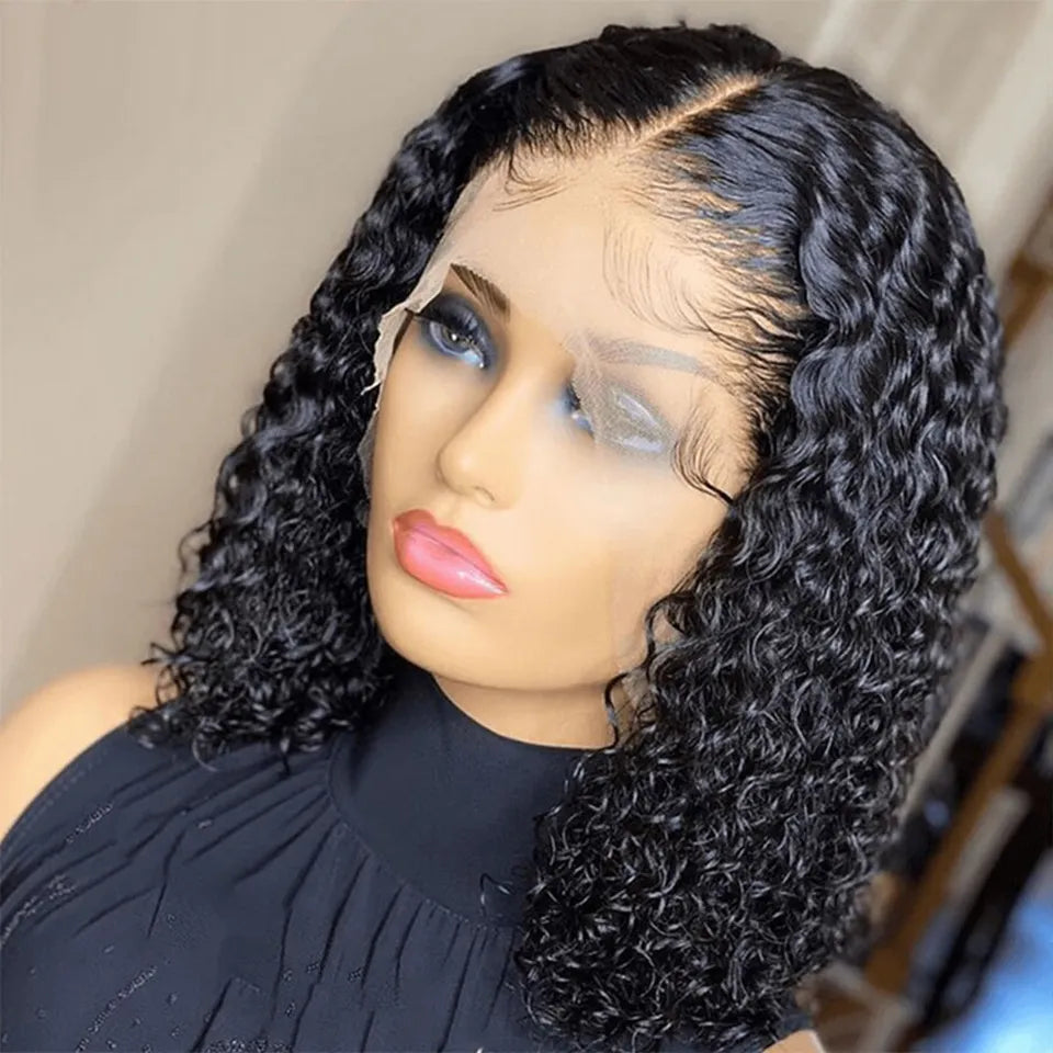 Nice light Deep Wave wig Lace Front Wet and Wavy