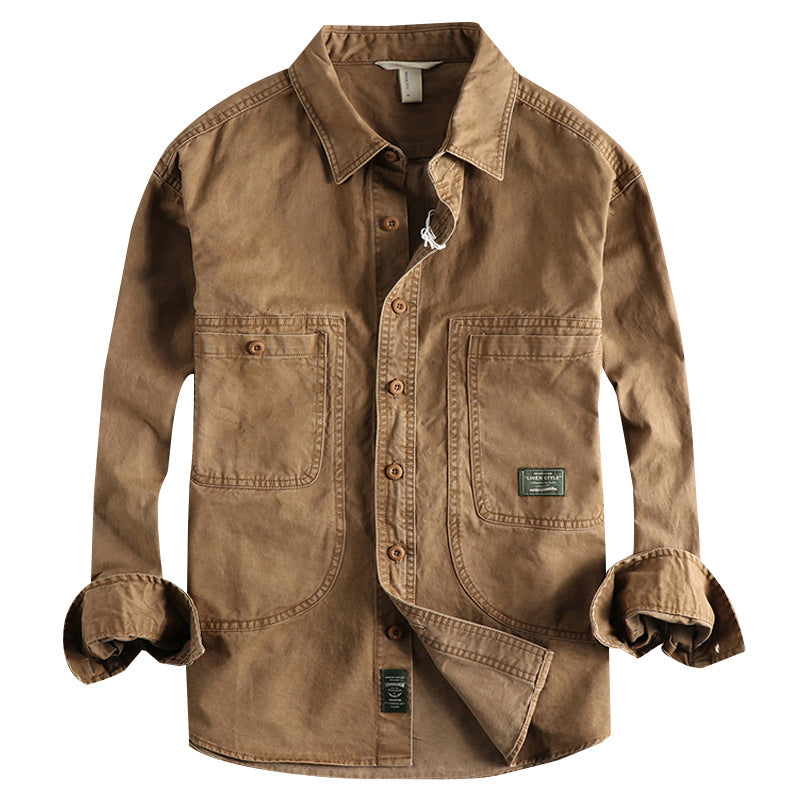 Men's Casual All-matching Shirt Coat