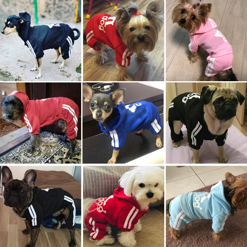 Clothes For Small Dogs Autumn Winter Warm Puppy Pet Cat