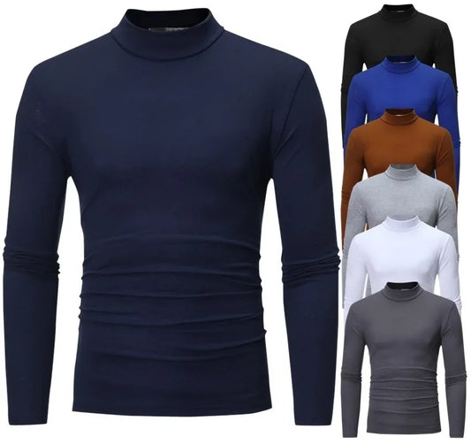 Men Thermal Underwear Tops Autumn Thermal Shirt Clothes