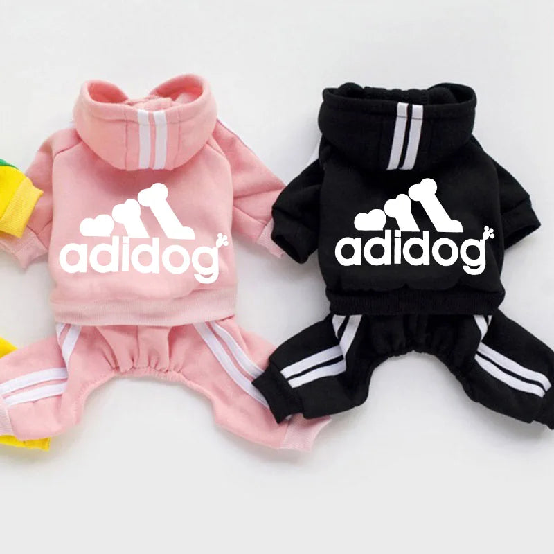 Pet Dog Clothes Adidog Spring Dog Hoodies Coat