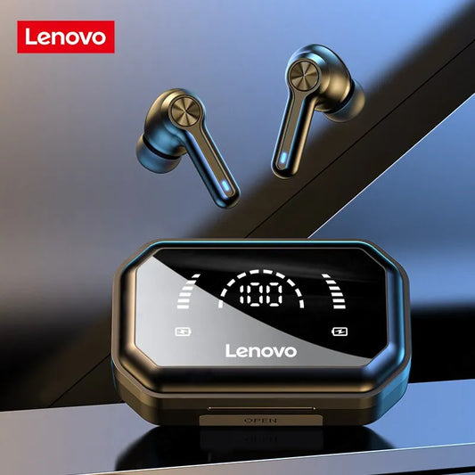 Lenovo LP3 Pro Earphones TWS Bluetooth 5.0 Wireless HIFI Music Headset Display 1200mAh Battery Headphones