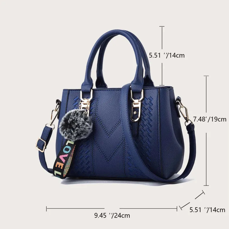 Embroidery Messenger Bags Women Leather Handbags Bags for Women