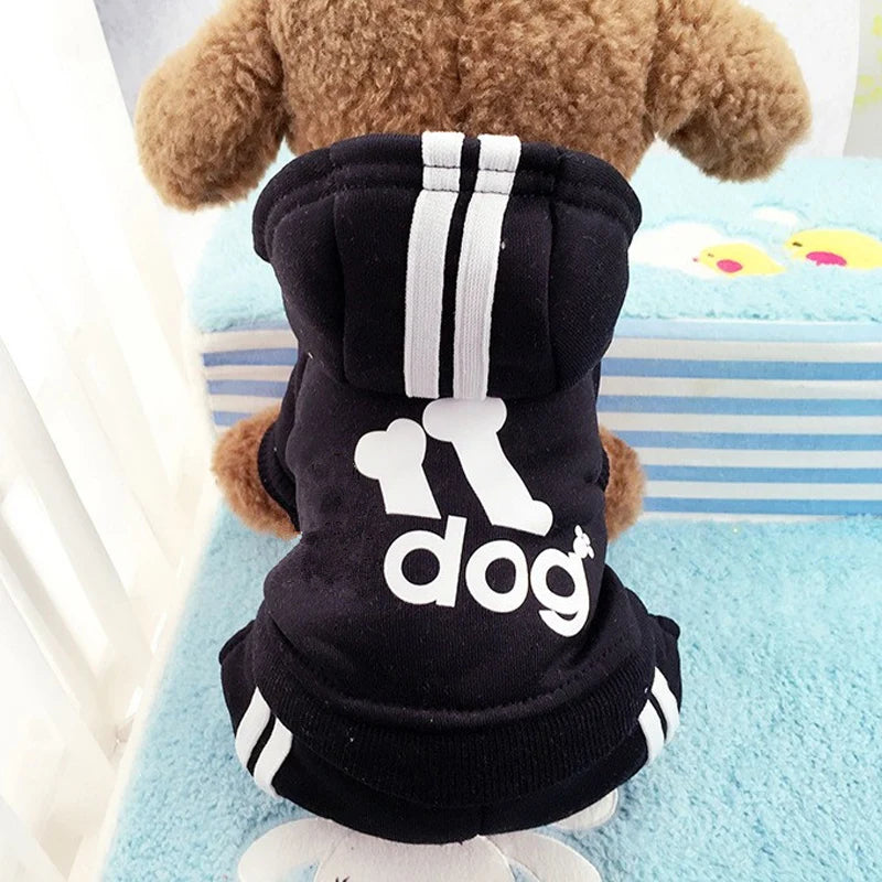 Clothes For Small Dogs Autumn Winter Warm Puppy Pet Cat