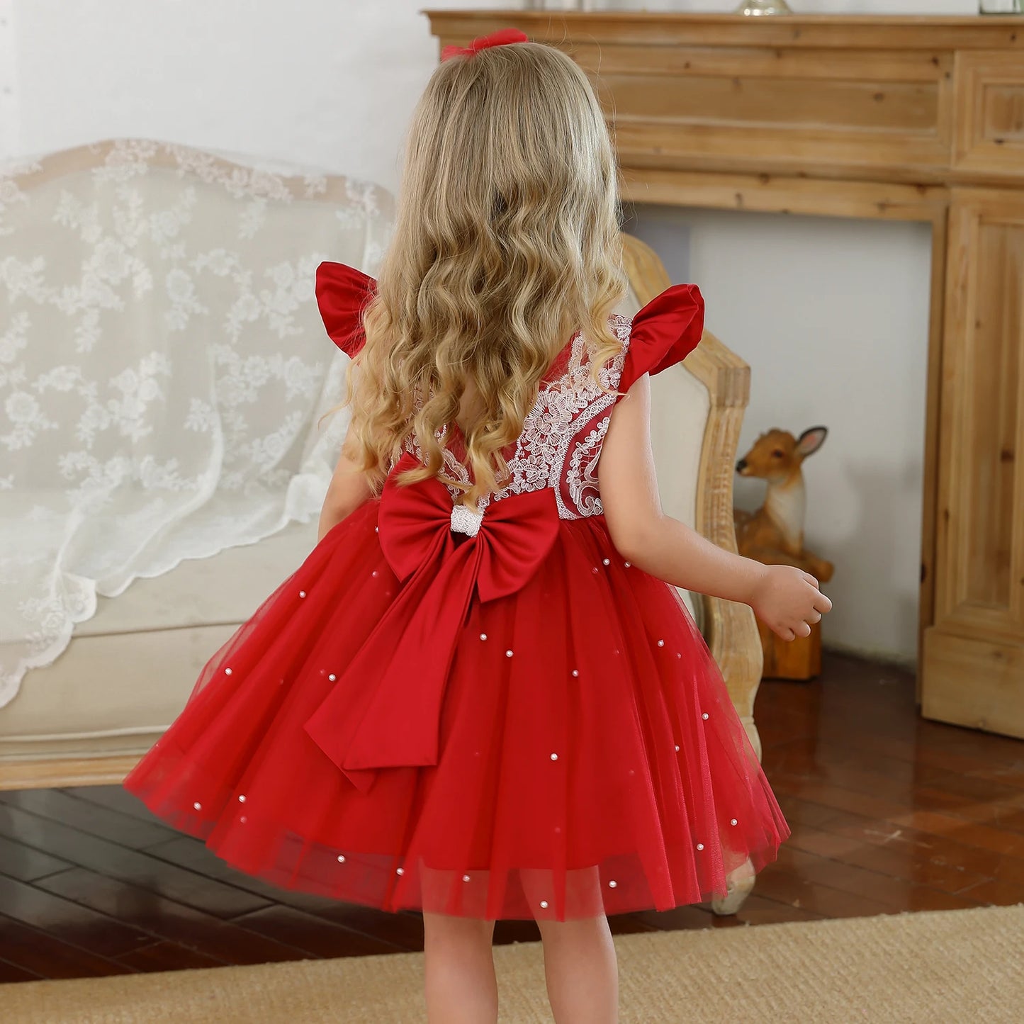 Baby Girls Princess Party Dresses Flower