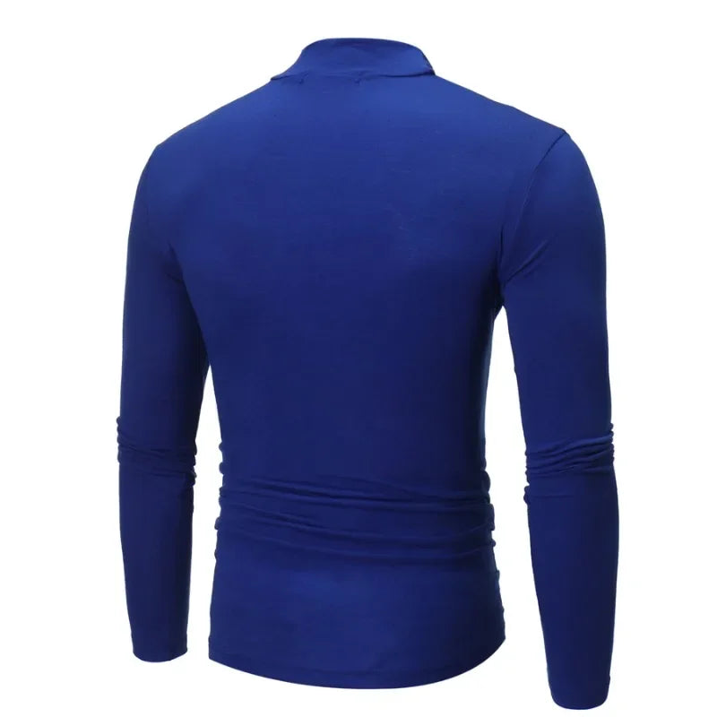 Men Thermal Underwear Tops Autumn Thermal Shirt Clothes