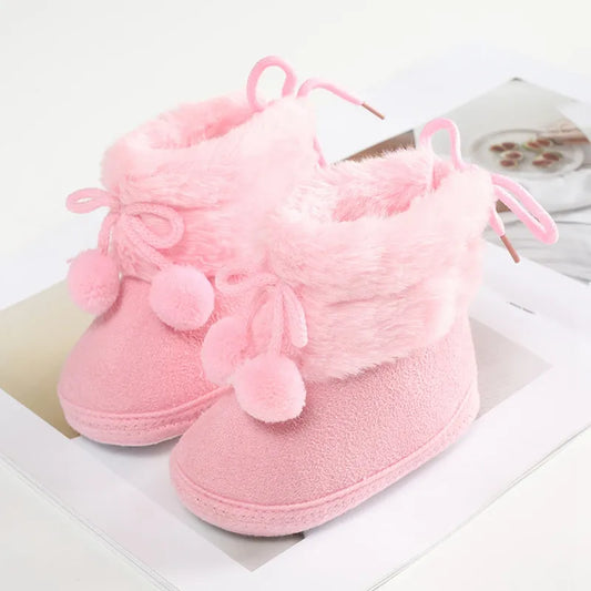 Soft Sole First Walkers Shoes for Baby Girls 0-18 Months