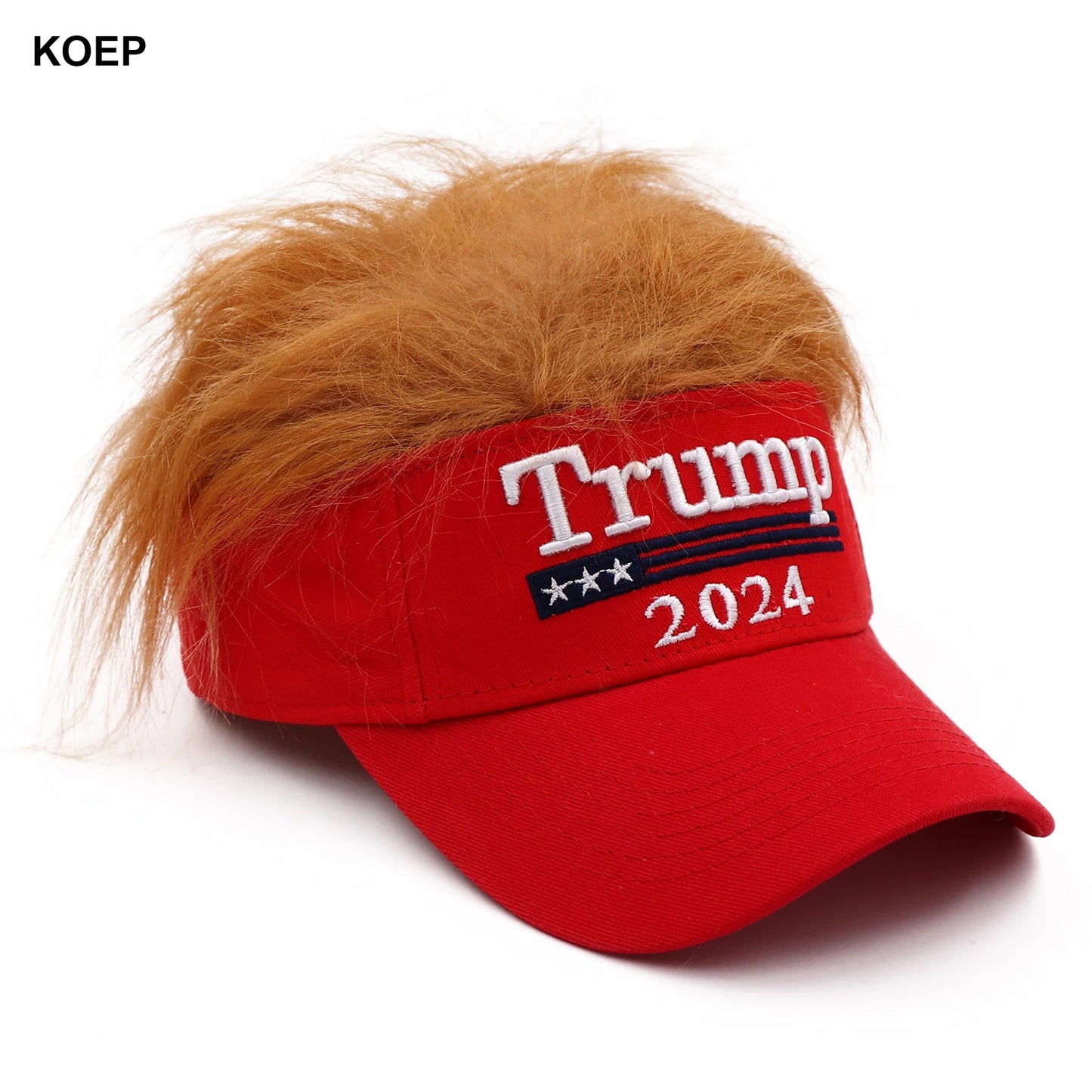 New Donald Trump 2024 Cap USA Baseball Caps Top of Wig Snapback