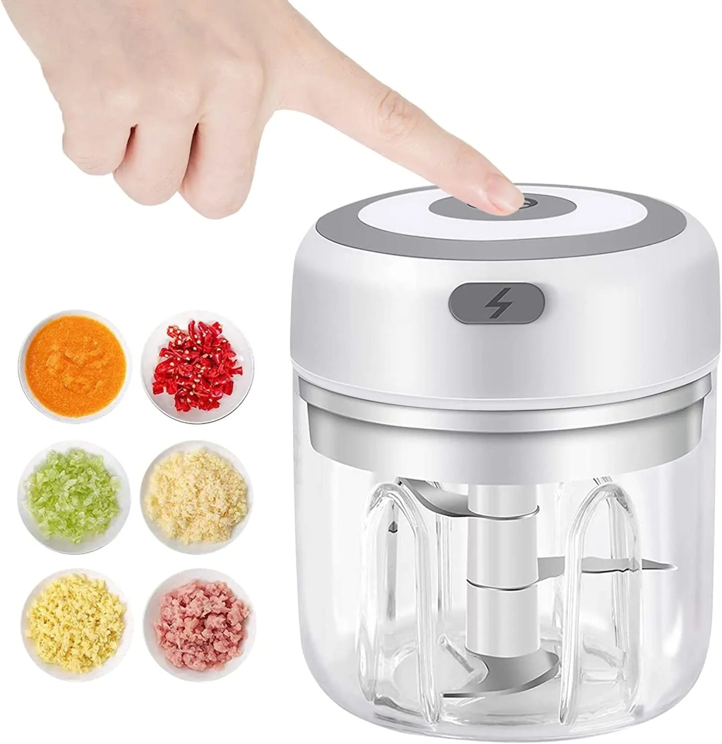 Mini USB Garlic Chopper, Meat, Grinder, fruits Masher Machine