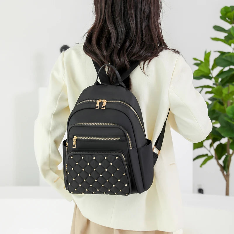 Fashion Bag pack Women High Quality Nylon Backpacks