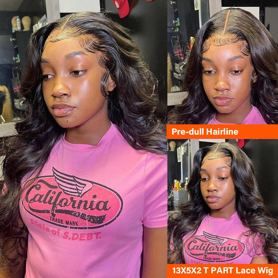 Rebecca Body Wave Lace Front Wigs 180D Transparent